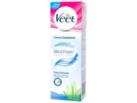 Creme Depilatório Veet Peles Delicadas - Aloe Vera e Vitamina E Corporal Feminina 100ml