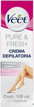 Creme Depilatório Veet Pure & Fresh Pele Normal 100ml Creme Depilatório Veet Pure & Fresh Pele Normal 100ml