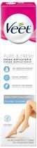Creme Depilatório Veet Pure & Fresh Peles Sensíveis 200Ml