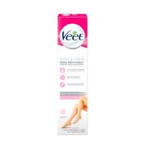 Creme Depilatorio Veet Pure & Fresh Pernas e Corpo Pele Normal 200ml