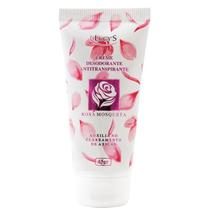Creme Desodorante Antitranspirante Clareador Rosa Mosqueta