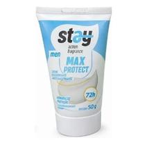 Creme Desodorante Antitranspirante Stay Max Protect Men 50g - Proteção Extrema para Homens Creme Desodorante Antitranspirante Stay Max Protect Men 50g - Proteção Extrema para Homens