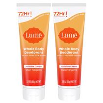 Creme desodorante Lume Whole Body Invisible, 90 ml (pacote com 2)