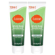 Creme desodorante Lume Whole Body Invisible 90mL x2 Fresh Alpine Creme desodorante Lume Whole Body Invisible 90mL x2 Fresh Alpine