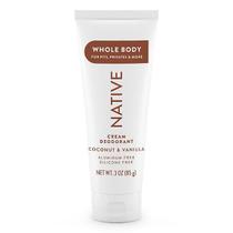 Creme desodorante Native Whole Body 72 horas de proteção contra odores