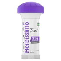 Creme Desodorante Twist Antitranspirante Lavanda Herbíssimo 45g Creme Desodorante Twist Antitranspirante Lavanda Herbíssimo 45g