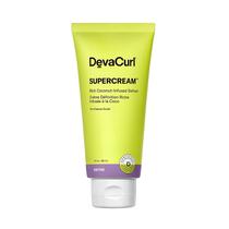 Creme DevaCurl SuperCream, definidor rico em infusão de coco, 90 ml