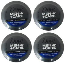 Creme Dove Men+Care Ultra-Hydra 75mL, hidratação 24 horas