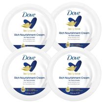 Creme Dove Nutritivo para Pele Extra Seca - 4 Unidades de 75ml