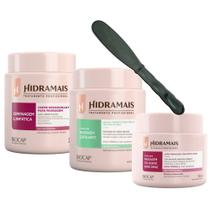 Creme Drenagem Linfática + Esfoliante + Nano Dmae Hidramais+ Espátula