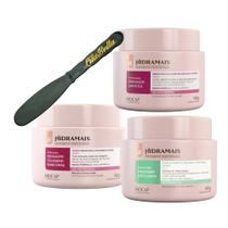 Creme Drenagem Linfática+ Nano Dmae + Esfoliante Hidramais