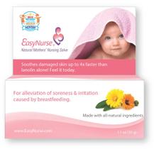 Creme Easynurse para Mamilos Doloridos, Rachados e Irritados