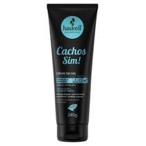 Creme Em Gel - Haskell - Cachos Sim - Protetor Térmico 240g