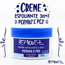 Creme Esfoliante 3 Em 1 Pernas E Pés 250g Remove +