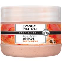 Creme Esfoliante Apricot Forte Abrasão Dagua Natural 300g Remove Células Mortas Elimina Aspereza