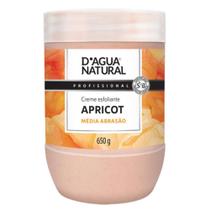 Creme Esfoliante Apricot Média Abrasão 650g D'agua Natural