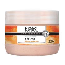 Creme Esfoliante Apricot Média Abrasão D'agua Natural 300g