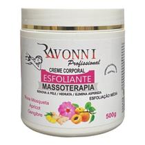 Creme esfoliante corporal 500g rosa mosqueta/apricot/gengibre ravonni - BIOTYPE COSMÉTICOS