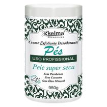 Creme Esfoliante Desodorante Kelma Pés Profissional - 950g