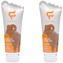 Creme Esfoliante Fashion Sebo de Carneiro Bisnaga 200ml Kit 2 Unidades Creme Esfoliante Fashion Sebo de Carneiro Bisnaga 200ml Kit 2 Unidades