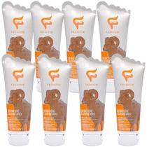 Creme Esfoliante Fashion Sebo de Carneiro Bisnaga 200ml Kit 8 Unidades