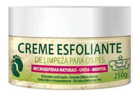 Creme Esfoliante Limpeza Pés (Verde) 250G - Flores & Vegetais