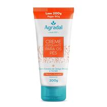 Creme Esfoliante Para Os Pés Com Ginkgo Biloba Hortelã 200g