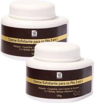 CREME ESFOLIANTE PARA OS PÉS NATUPÉS 3X1 130gr NATUFLORES 2un