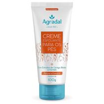 Creme Esfoliante Para Pés Extrato Ginkgo Biloba Agradal 100g