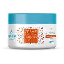 Creme Esfoliante Para Pés Extrato Ginkgo Biloba Agradal 250g