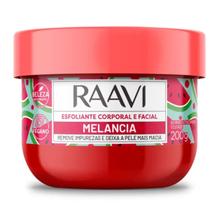 Creme esfoliante raavi 200g melancia