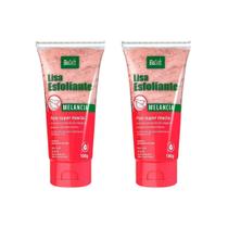 Creme Esfoliante Soft Hair 180G Biosoft Melancia - Kit C/2Un