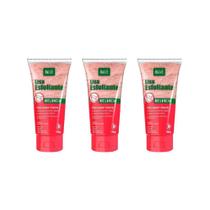 Creme Esfoliante Soft Hair 180G Biosoft Melancia - Kit C/3Un