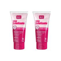 Creme Esfoliante Soft Hair 180G Biosoft Pitaya - Kit Com 2Un