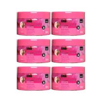 Creme Esfoliante Soft Hair 300G Biosoft Chiclete -Kit 6Un