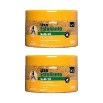 Creme Esfoliante Soft Hair 300G Biosoft Maracuja - Kit 2Un