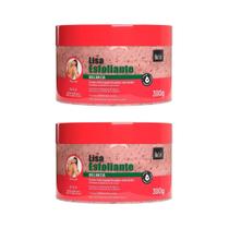 Creme Esfoliante Soft Hair 300G Biosoft Melancia - Kit 2Un