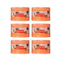 Creme Esfoliante Soft Hair 300G Biosoft Pessego - Kit C/6Un