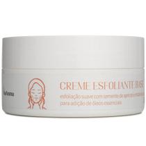 Creme Esfoliante Via Aroma Neutro 150g - Cristais de quartzo e Semente de Apricot