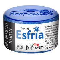 Creme Esfria Refrescante Corporal 3,5G Hot Flowers