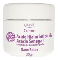 Creme Facial Ácido Hialurônico & Rosa Mosquet Antirugas 30g Creme Facial Ácido Hialurônico & Rosa Mosquet Antirugas 30g