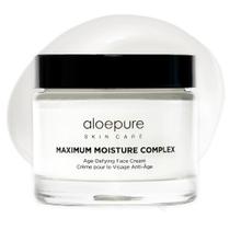 Creme facial Aloette Maximum Moisture Antienvelhecimento com manteiga de karité Creme facial Aloette Maximum Moisture Antienvelhecimento com manteiga de karité