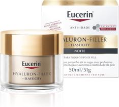 Creme Facial Anti-Idade Eucerin Hyaluron-Filler Elasticity Noite 50g