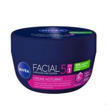 Creme Facial Anti-Idade Nivea Noturno 5em1 com 100G Creme Facial Anti-Idade Nivea Noturno 5em1 com 100G