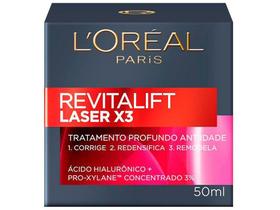 Creme Facial Anti-idade Revitalift Laser X3 - Loreal Paris 50g - L'Oréal