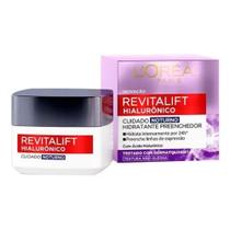 Creme Facial Antiidade LOreal Paris Revitalift Hialurônico Noturno - 49g