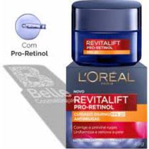 Creme facial antirrugas l'oréal paris revitalift retinol cuidado diurno fps20 49g L'oreal 49g