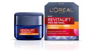 Creme Facial Antirrugas LOréal Revitalift - Pro-Retinol Cuidado Diurno 49g