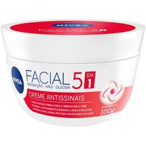 Creme Facial Antissinais 100g - NIVEA - Hidratação Intensa e Proteção UVA/UVB