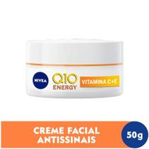 Creme Facial Antissinais Dia NIVEA Q10 Plus C FPS15 50ml